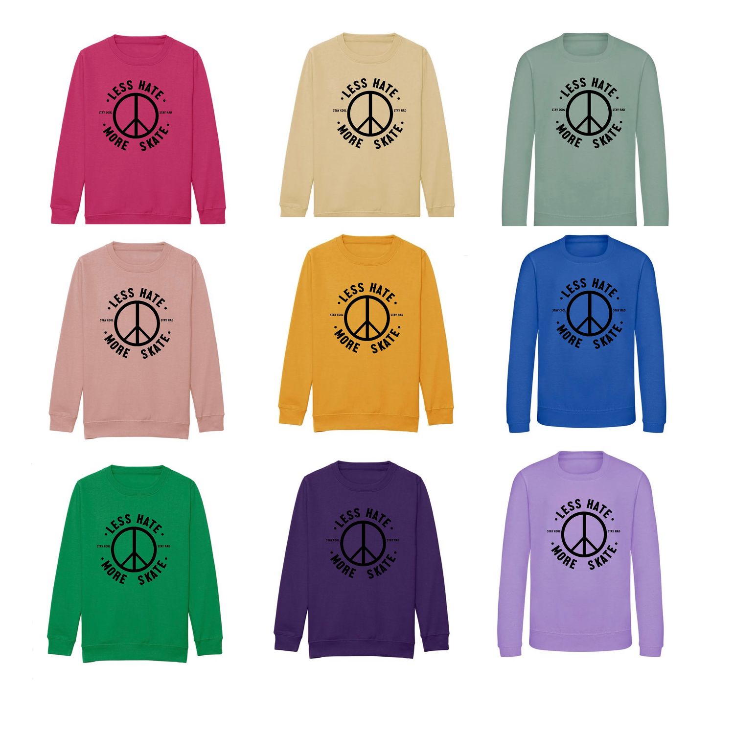 Less hate more skate