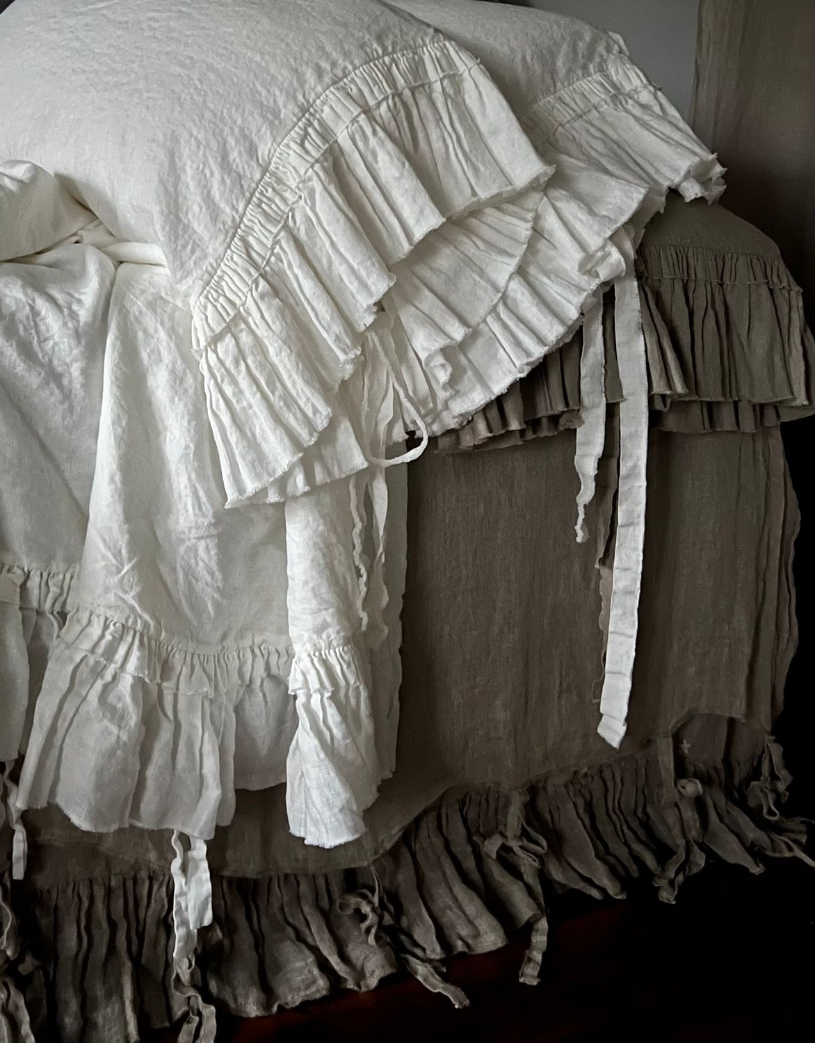 Sauvage - 100% linen pillowcase - ready to ship 7-10 days