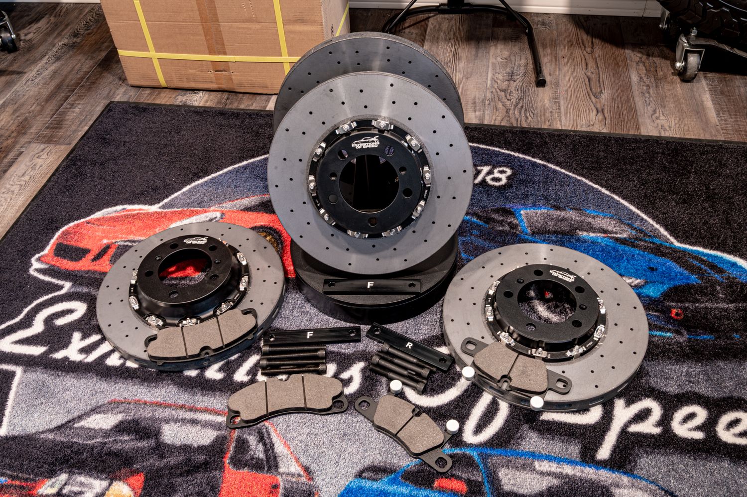 2018 - 2025 992 Porsche 911 Carrera T 350mm Carbon Ceramic Brake Upgrade