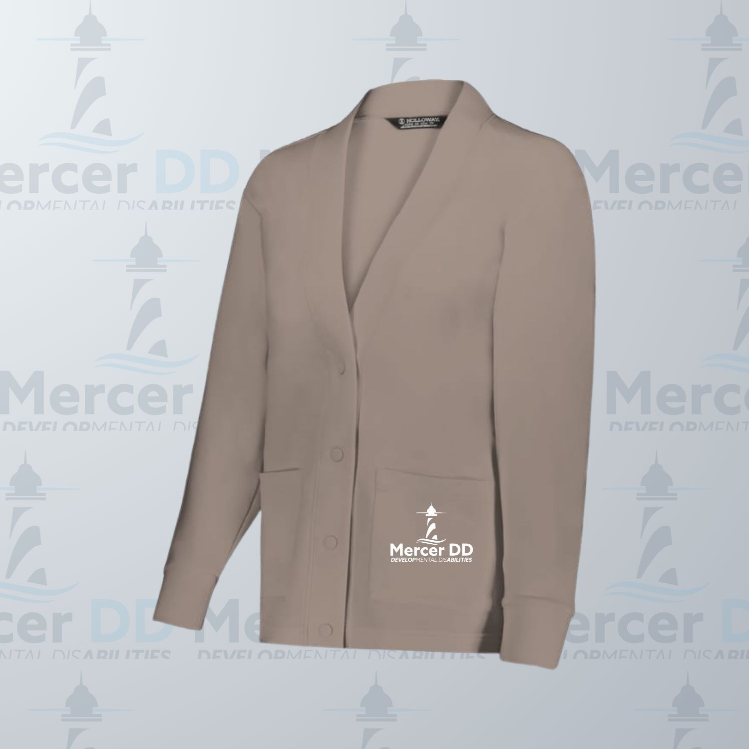 Ladies Heritage Prep Cardigan _ 223781, Color: Mink, Size: XS