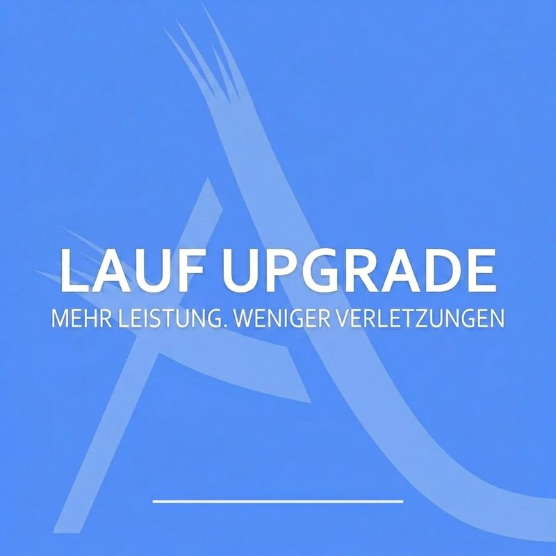LAUF-UPGRADE PROGRAMM (4 WOCHEN)