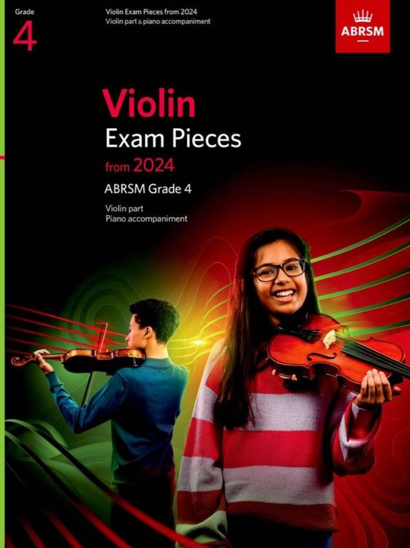 ABRSM Violin Exam Pieces from 2024 (Current Syllabus): Grade 4