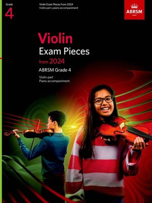 ABRSM Violin Exam Pieces from 2024 (Current Syllabus): Grade 4