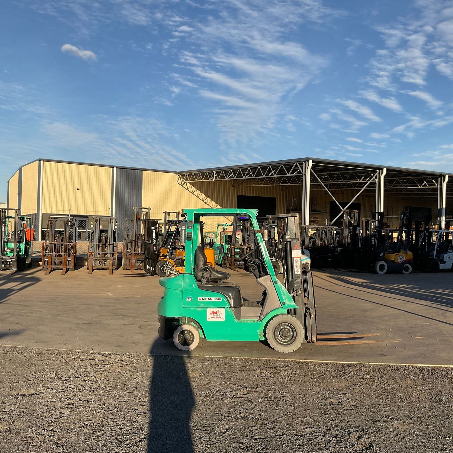 1.8T Mitsubishi forklift #162