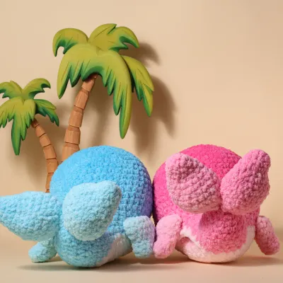 Häkelset Muster Wal Wunschtier