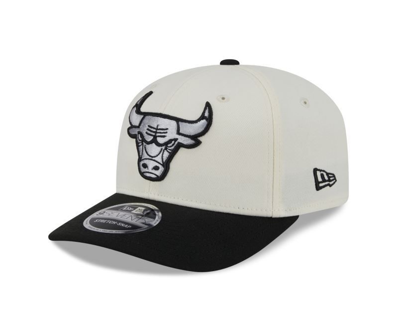 CHICAGO BULLS NBA 9FORTY CREAM-BLACK OS CAP