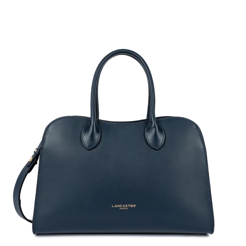 Donna Hopper Sac à main cuir Bleu Foncé LANCASTER