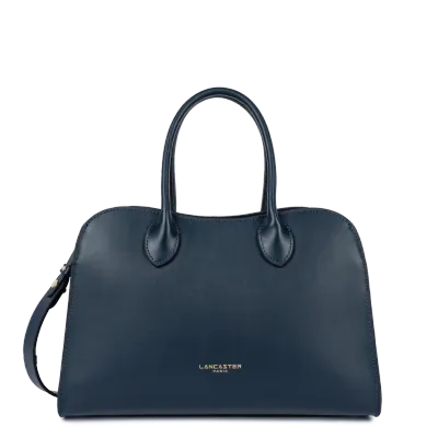 Donna Hopper Sac à main cuir Bleu Foncé LANCASTER