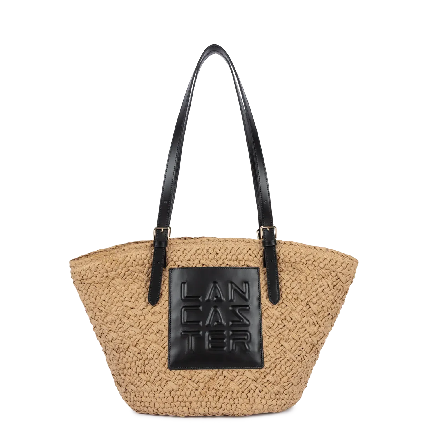 Le panier Sac cabas épaule Noir LANCASTER