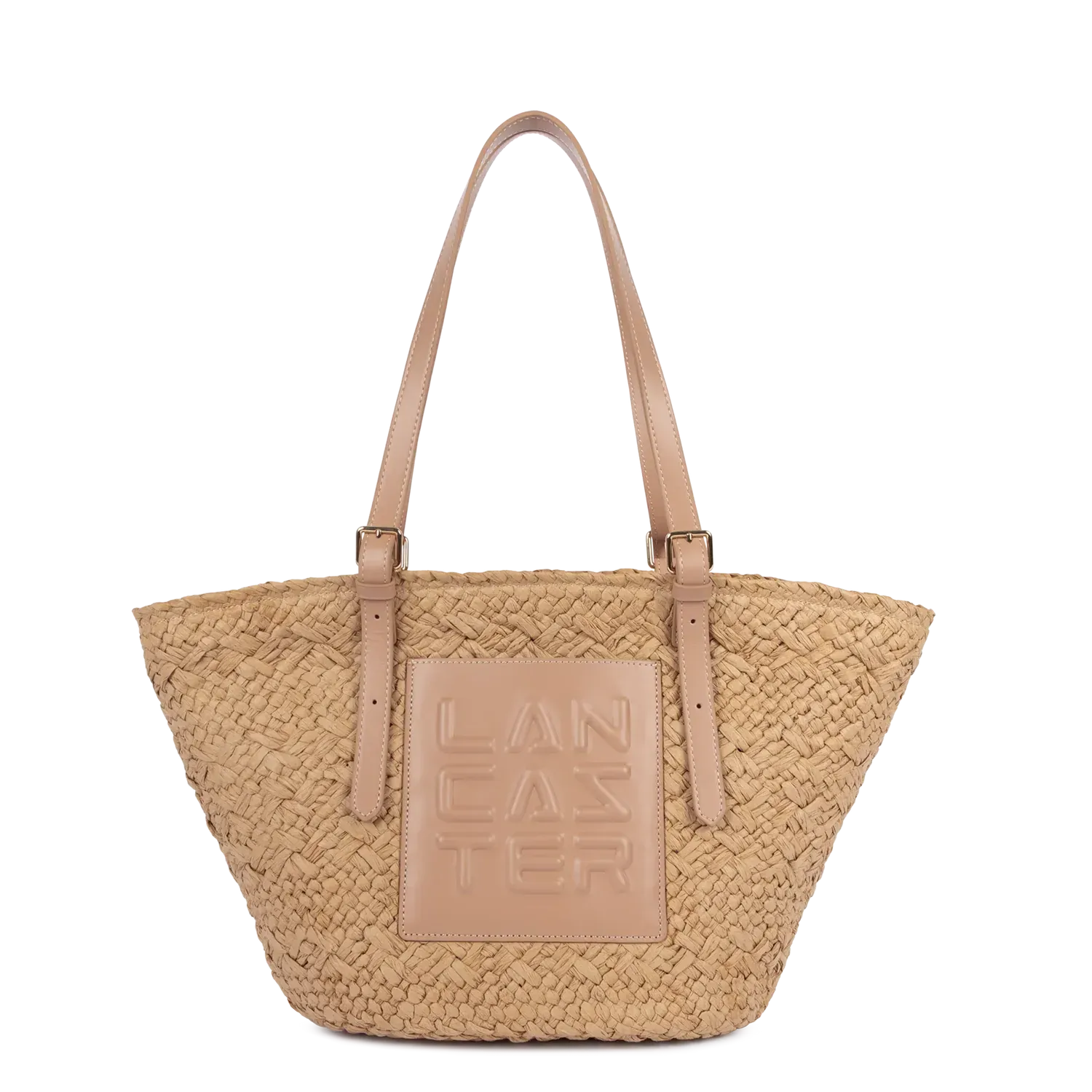 Le panier Sac cabas épaule Naturel LANCASTER