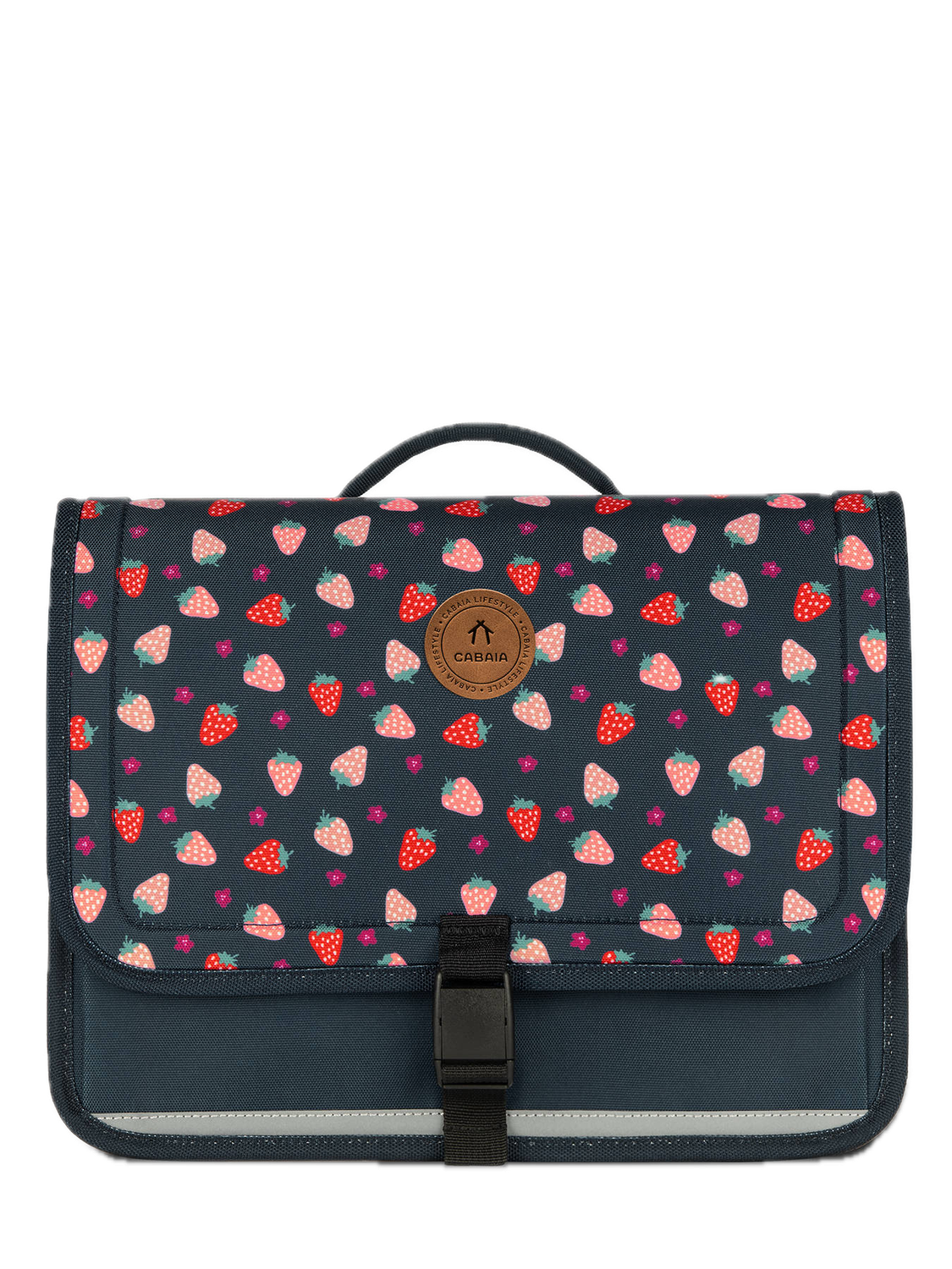 Cartable Médium Cabaia Plougastel Fraise Cartable Médium Cabaia Plougastel Fraise