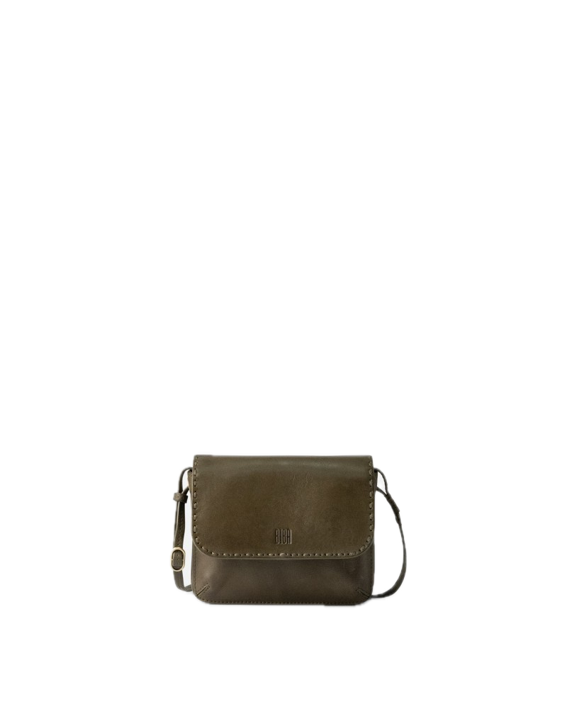 Sac bandoulière cuir BIBA Hatch Kaki