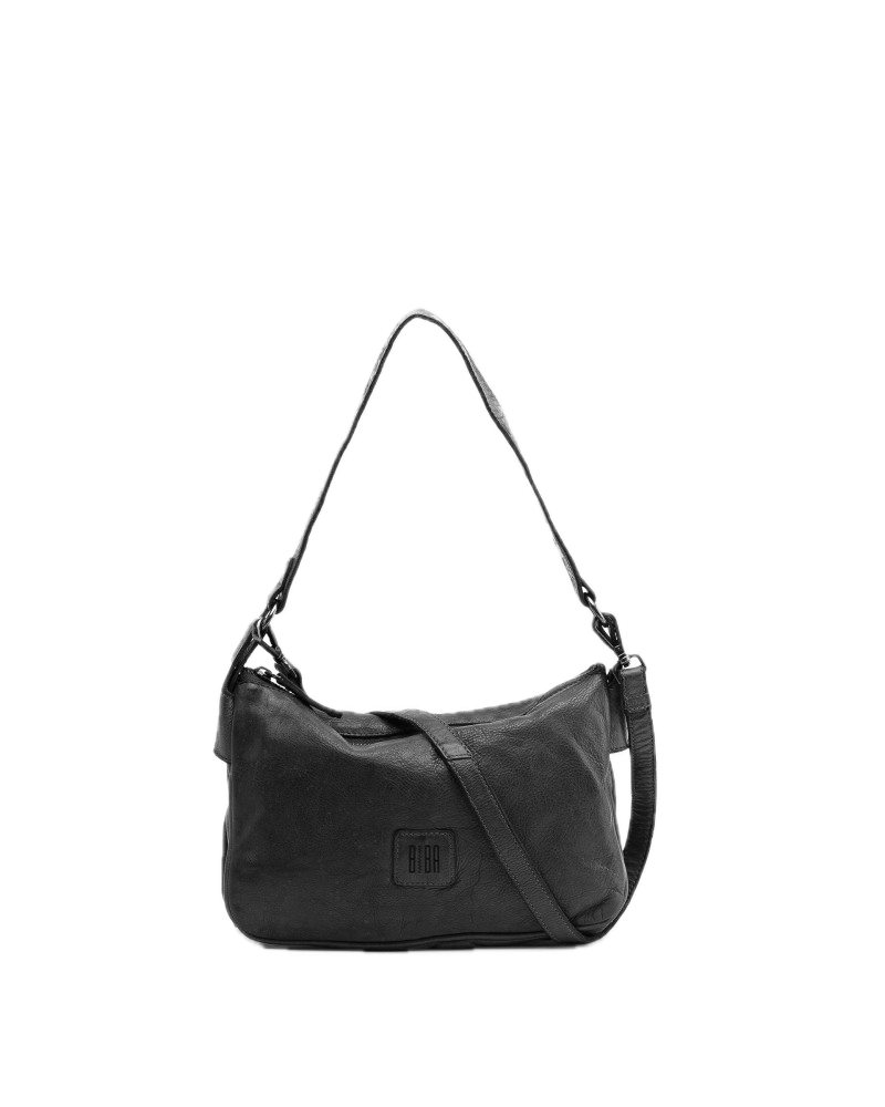 Sac porté travers /épaule cuir noir BIBA Boston