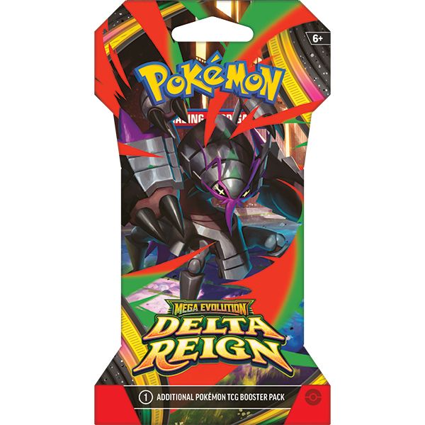 PKMN: Delta Reign - Sleeved Booster 4-Pack (1 of each art while supplies last!)