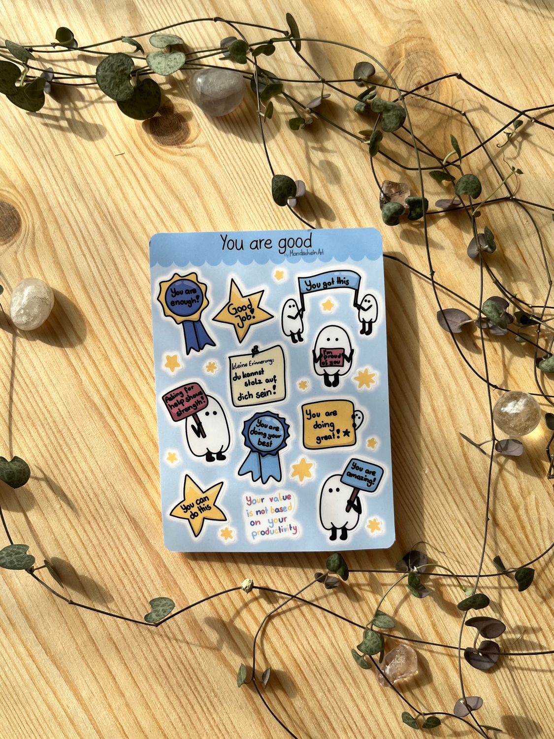 Vinyl Stickersheet - you are good