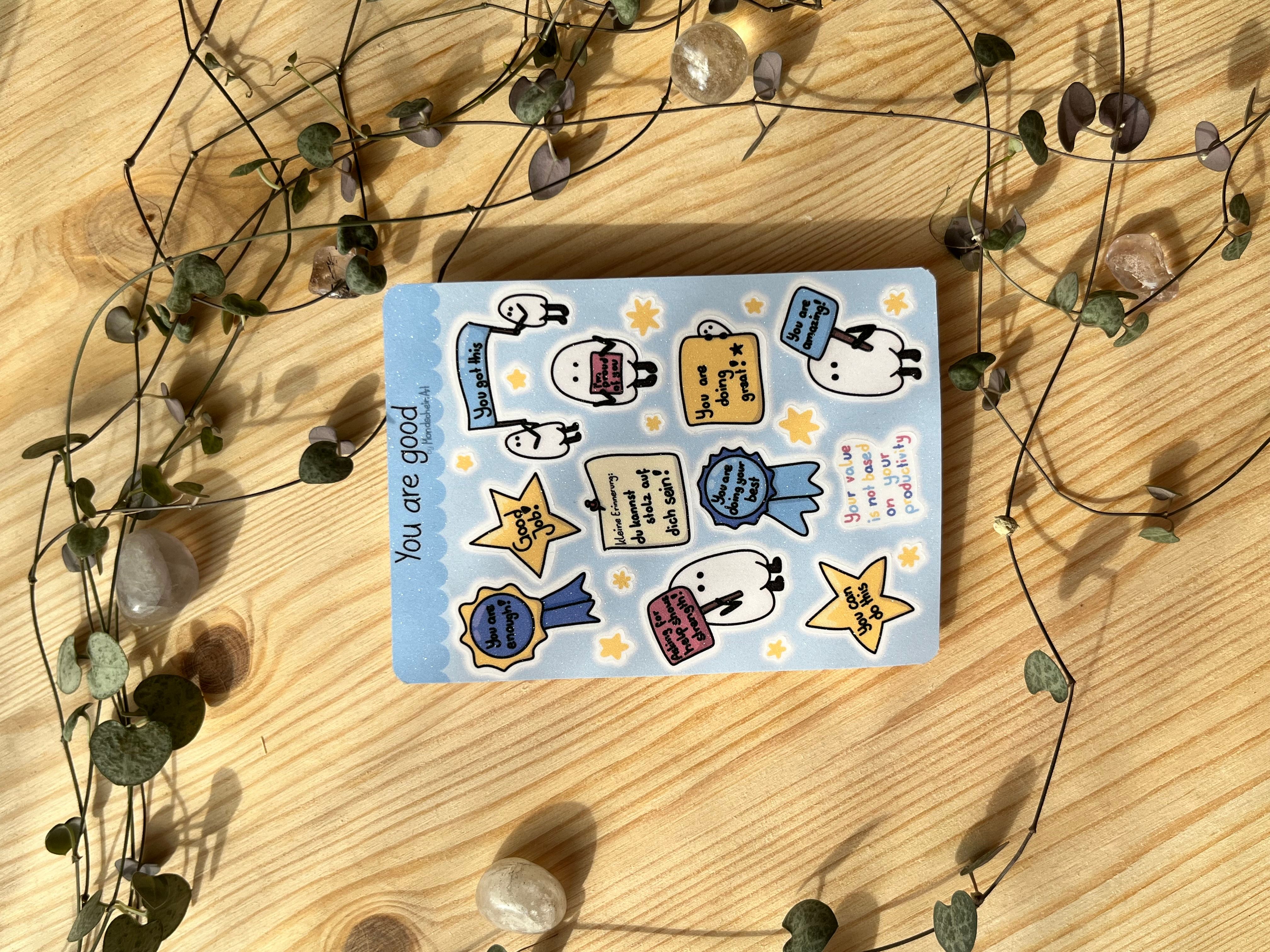 Vinyl Stickersheet - you are good