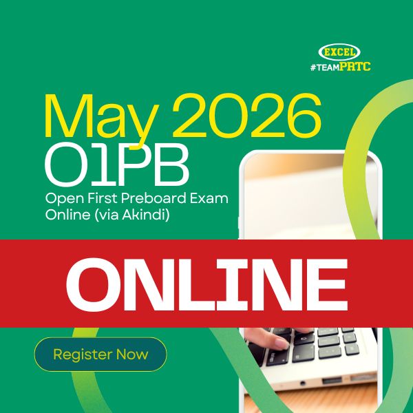May 2026 Open First Preboard Examination (Online via Akindi)