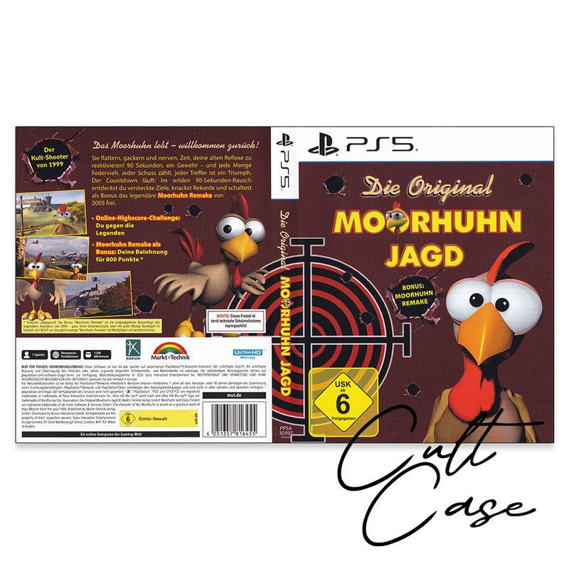 Moorhuhn Jagd • Custom • PS5 • Schlüsselanhänger