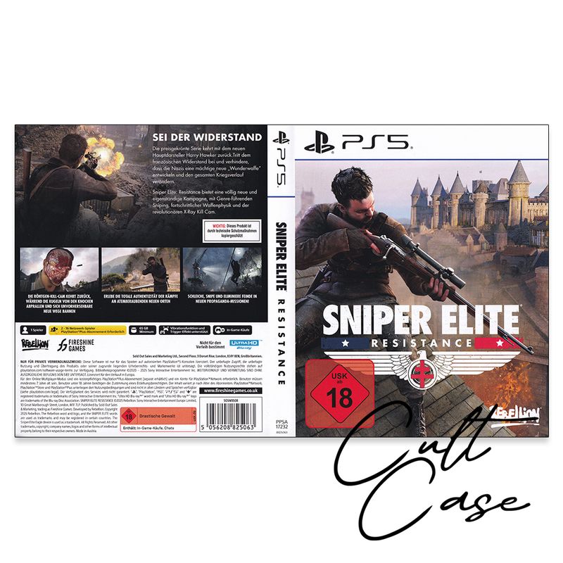 Sniper Elite - Resistance • Custom • PS5 • Schlüsselanhänger