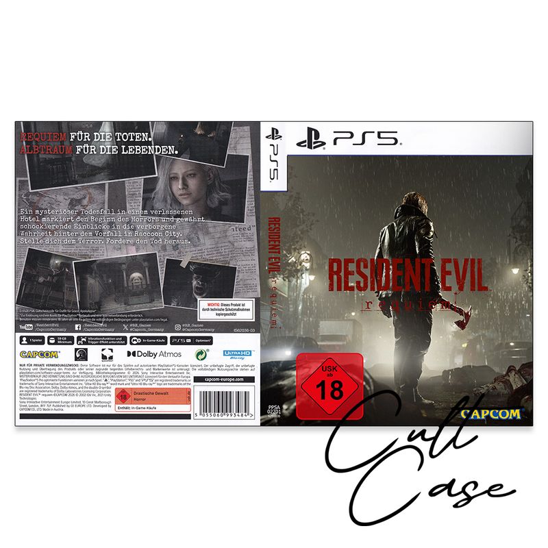 Resident Evil Requiem • Custom • PS5 • Schlüsselanhänger
