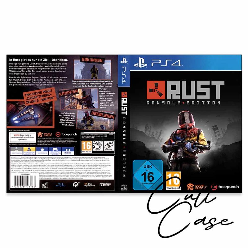 Rust • Custom • PS4 • Schlüsselanhänger