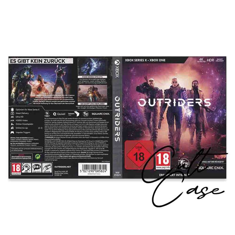 Outriders • Custom • PS4 • Schlüsselanhänger