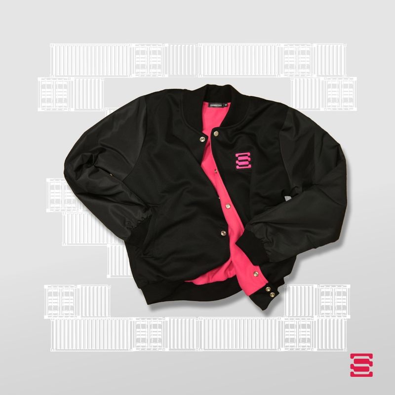 Pink Jersey Jacket