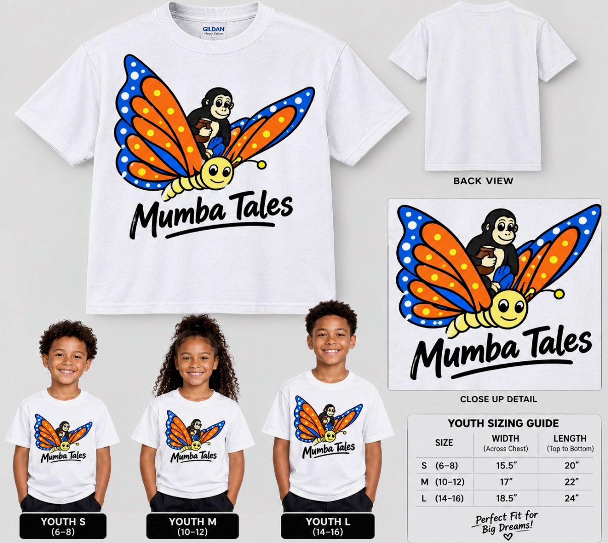 Mumba Tales Youth T-Shirt