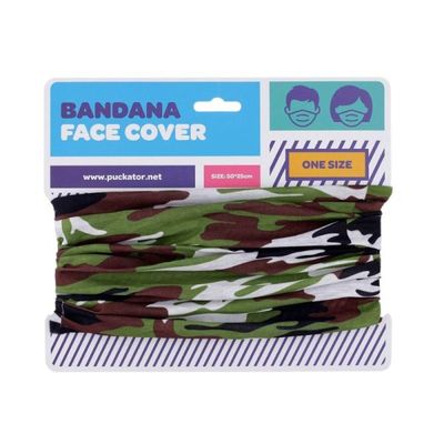 Μπαντάνα / Μάσκα Προσώπου Puckator Blue Patterned 23x46cm Μπλε BAND04