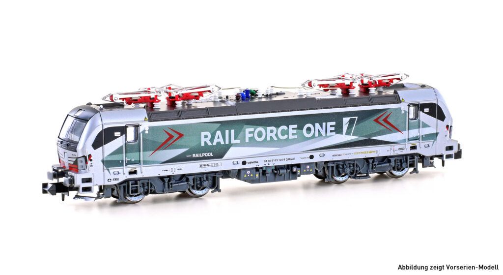 Hobbytrain 30184 - Electrische locomotief BR193, Vectron, "Rail Force One" N