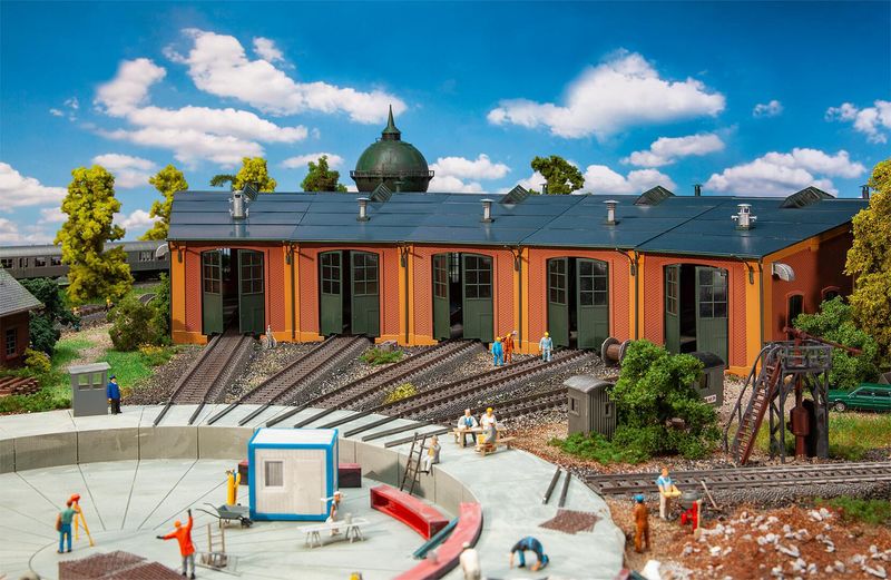 Faller 120281 - Ringlocomotiefloods met 12°-indeling H0