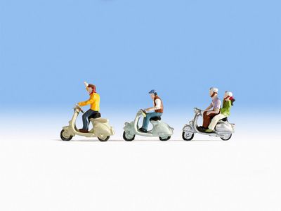 Noch 15910 - Motorrollerfahrer