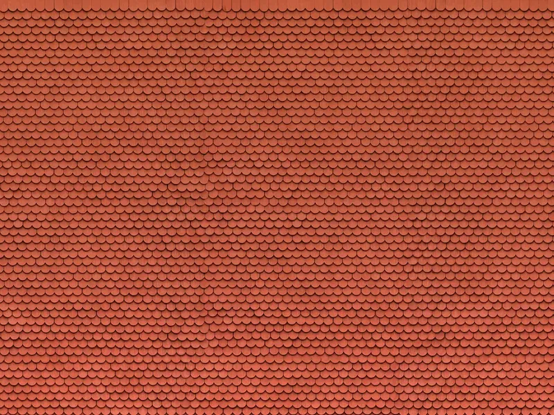 Noch 56690 - 3D-Kartonplatte  “Biberschwanz”