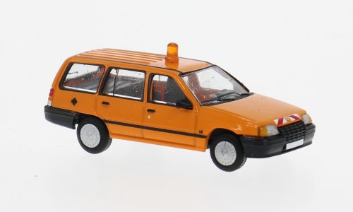 PCX 1:87 - Opel Kadett E Caravan, orange, 1985, Kommunal