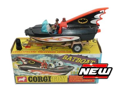 Corgi Model Club 1:50 - Batboat and Trailer 1961 (107)