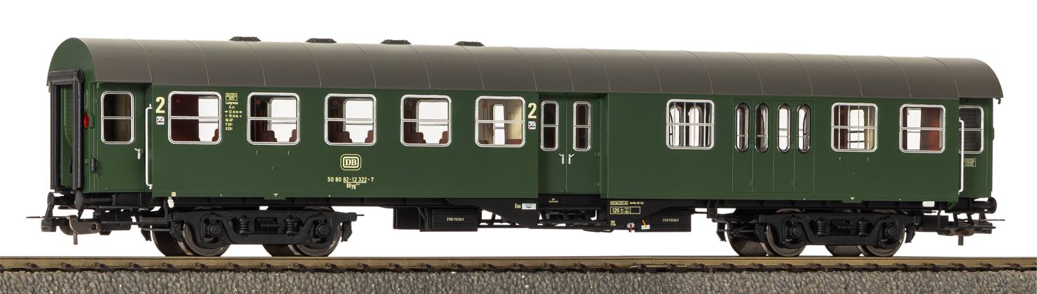 Piko 58862 - Umbauwagen 2. Kl. mit Gepäckabteil BD4yg DB IV  H0