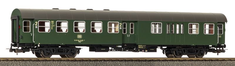 Piko 58862 - Umbauwagen 2. Kl. mit Gepäckabteil BD4yg DB IV  H0