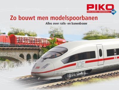 Piko 99853NL - Railplanboek "Hoe bouw je een modelspoorbaan" H0