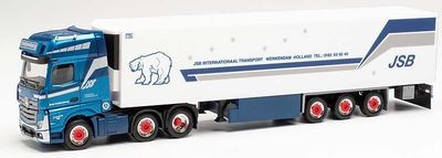 Herpa 1:87 - Mercedes Benz Actros G. 6x2 K.Sz. JSB Transport (NL)