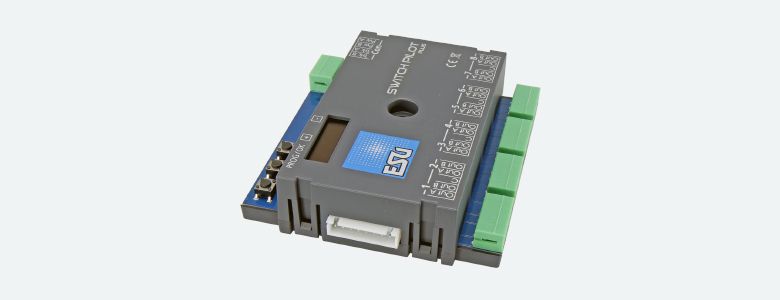ESU 51831 - SwitchPilot 3 Plus, 8-fach Magnetartikeldecoder, DCC/MM, OLED, updatefähig