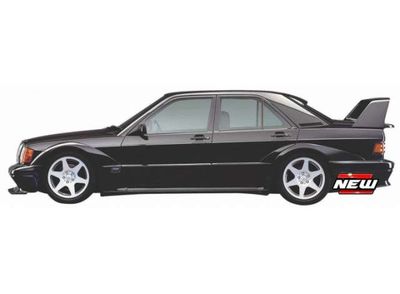 Maisto 1:64 - Mercedes Benz 190E 1990, zwart EVO II