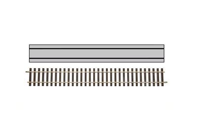 Lenz 45010 - Rails, recht G1, 444.12mm O