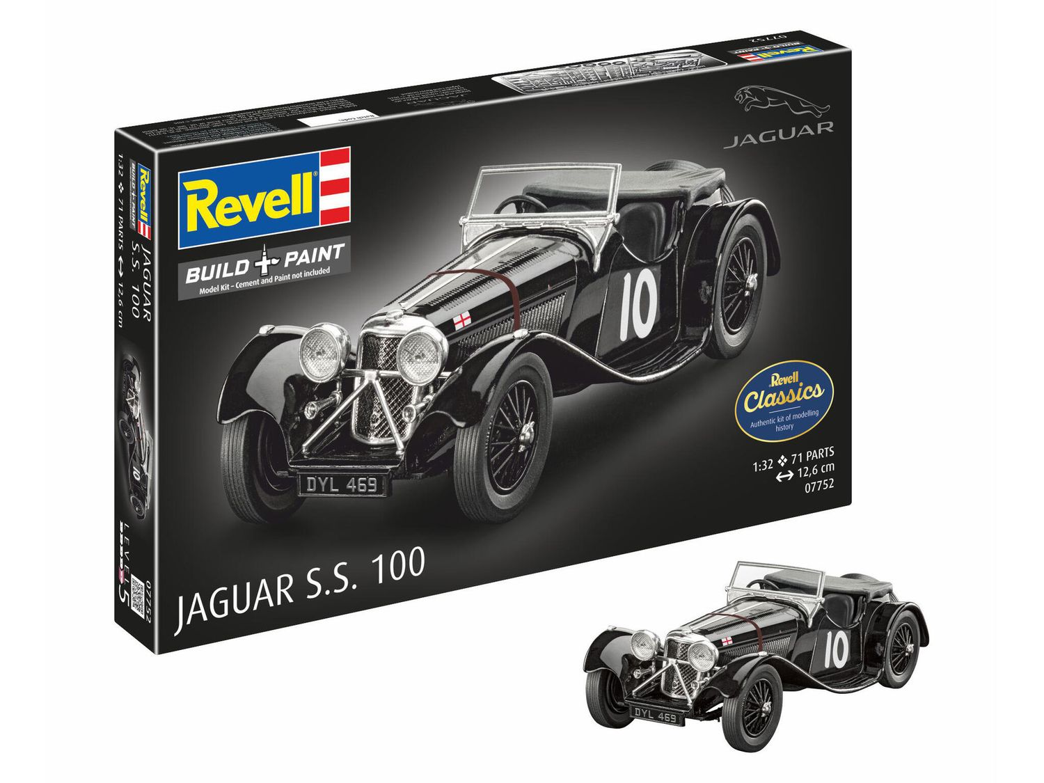 Revell 07752 - Jaguar SS 100 1:32