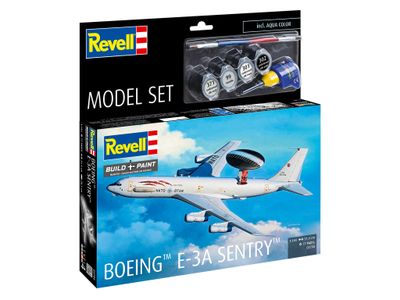 Revell 63794 - Model Set Boeing E-3A (Inclusief lijm er verf) 1:144