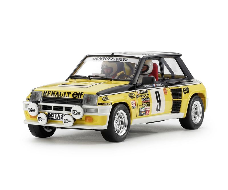 Tamiya 24027 - Renault 5 Turbo Rally, met 2 figuren  1:24