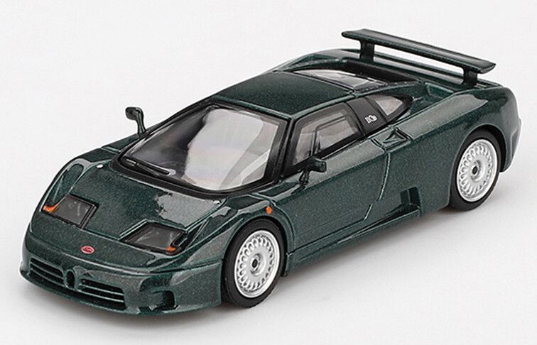 MiniGT 1:64 - Bugatti EB110 GT '95, groen (Verde Scuro)