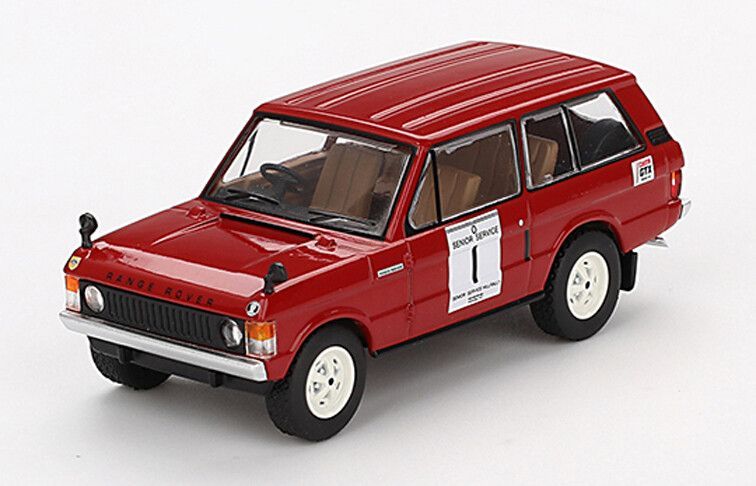 MiniGT 1:64 - Land Rover Range Rover #1 winner Intern. Hill Rally