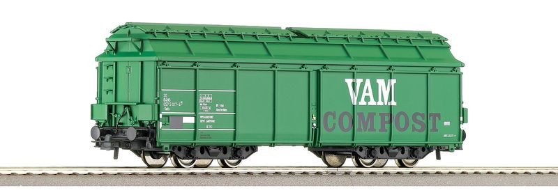 Roco 66740 - Waste material wagon of the NS "VAM Compost H0