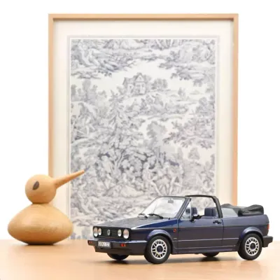 Norev 1:18 - VW Golf Cabriolet Quartett 1992 Inca Blue