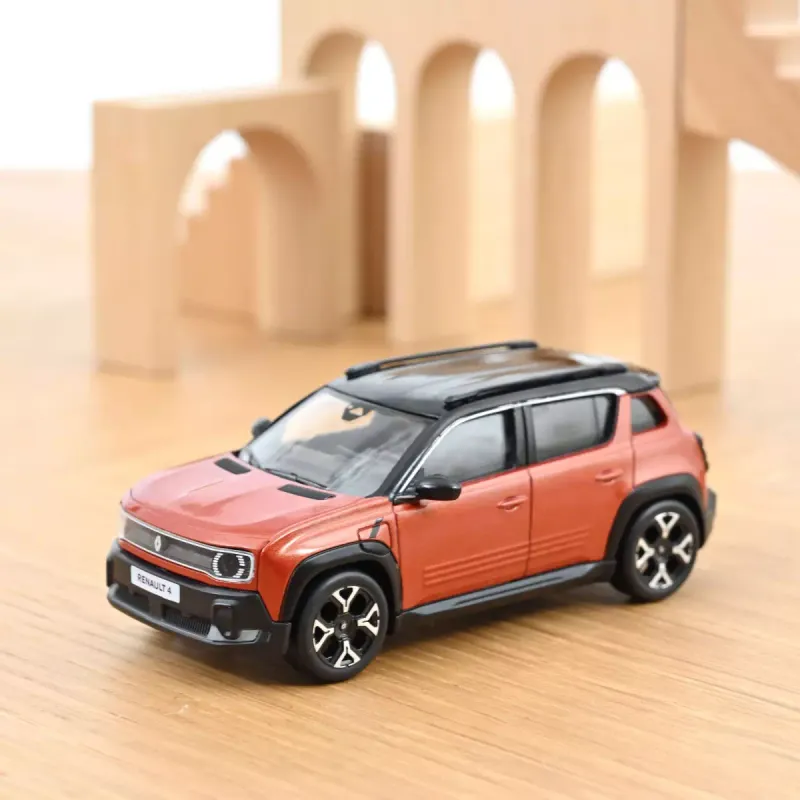 Norev 1:43 - Renault 4 E-Tech Electric 2025 Terracotta Brown